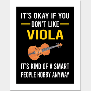 Smart People Hobby Viola Violist Posters and Art